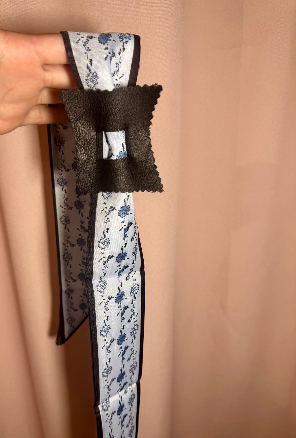 Handcrafted Leather Hair  Bow