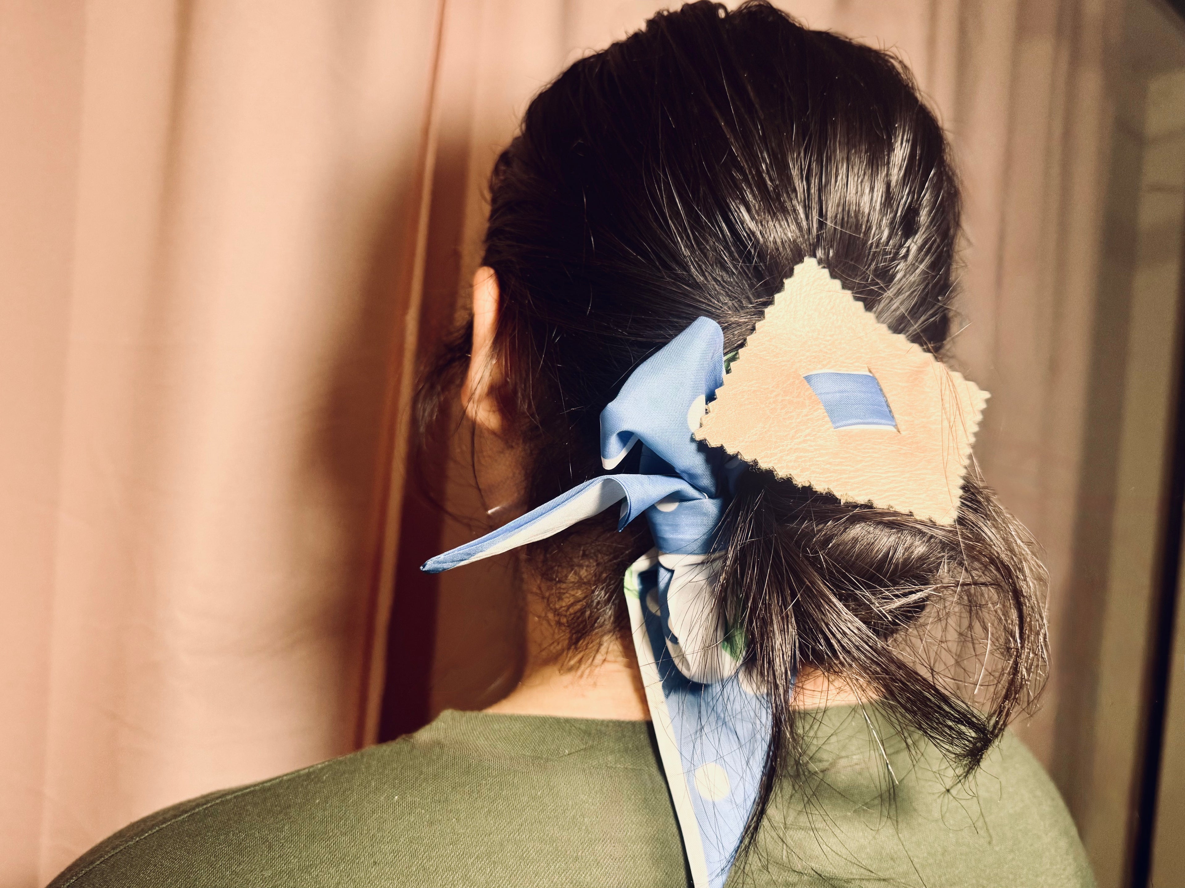 Handcrafted Leather Hair Bow