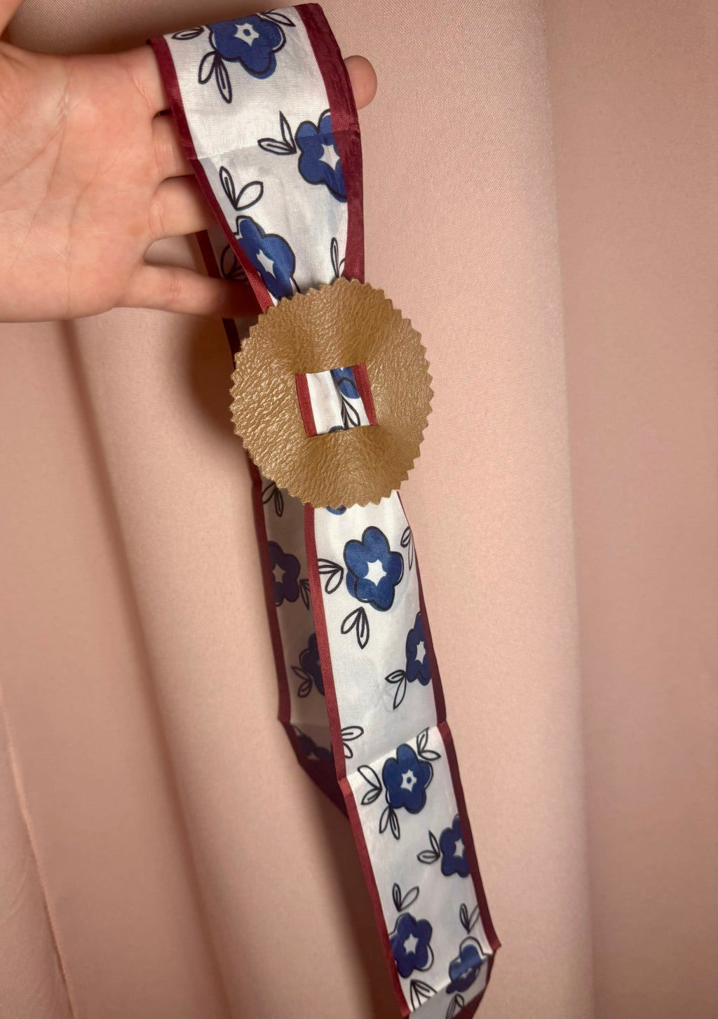 Handcrafted Leather Hair Bow