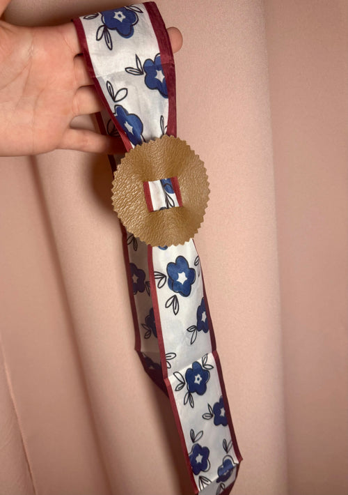 Handcrafted Leather Hair Bow