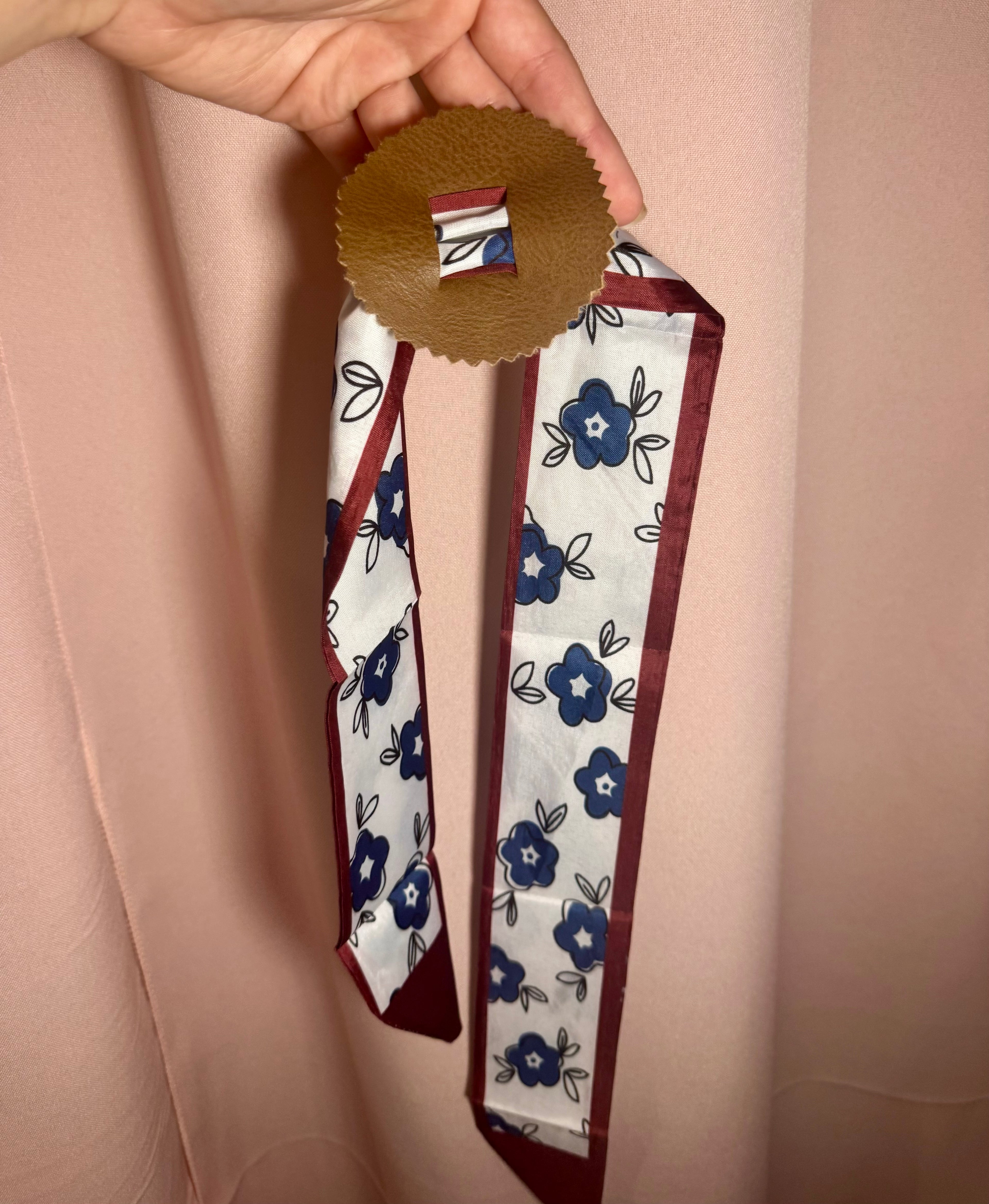 Handcrafted Leather Hair Bow