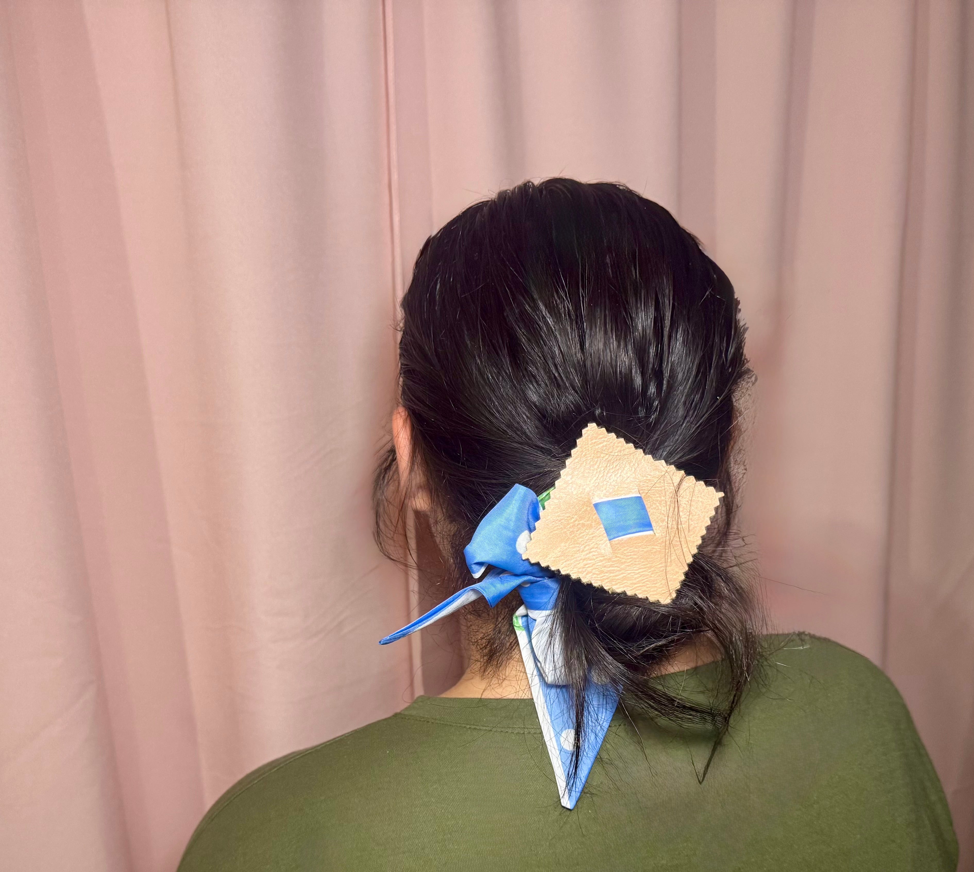 Handcrafted Leather Hair Bow