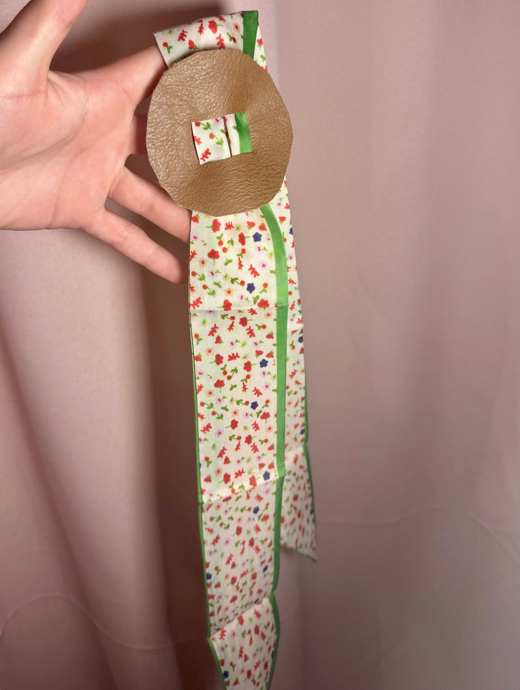 Handcrafted Leather Hair Bow